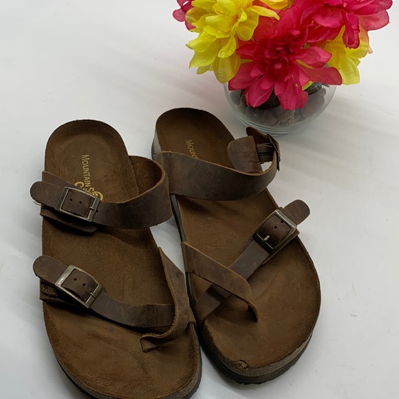 mountain sole | Shoes | Mountain Sole Leather Sandals By Sams Club Great  Quality | Poshmark